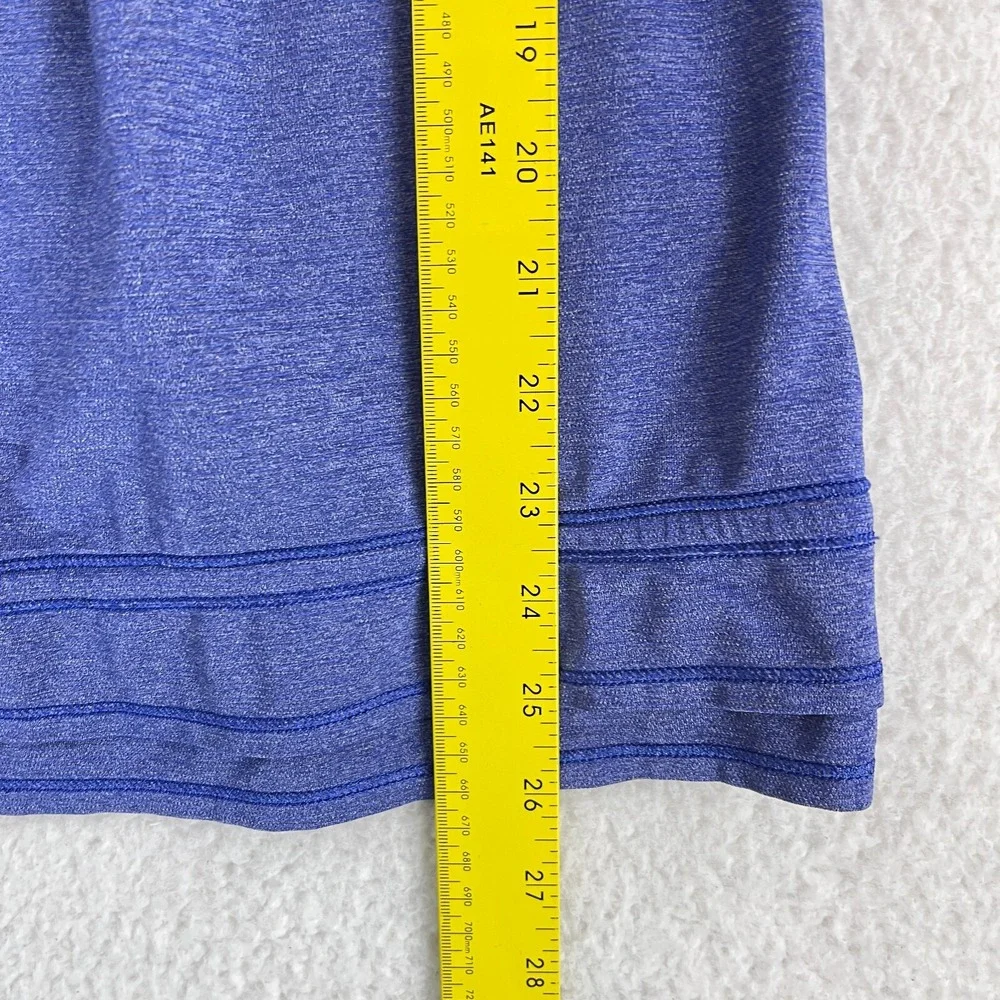 Lululemon‎ Blue Back On Track Tank Top Womens Athletic Pullover Yoga Size 8